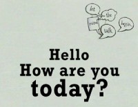 Hello - How are you - Speaking